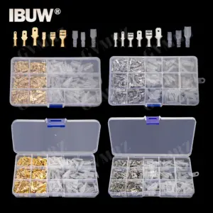 270PCS/box 2.8mm 4.8mm 6.3mm Crimp Terminals Insulated Seal Electrical Wire Connectors Crimp Terminal Connector Assortment Kit