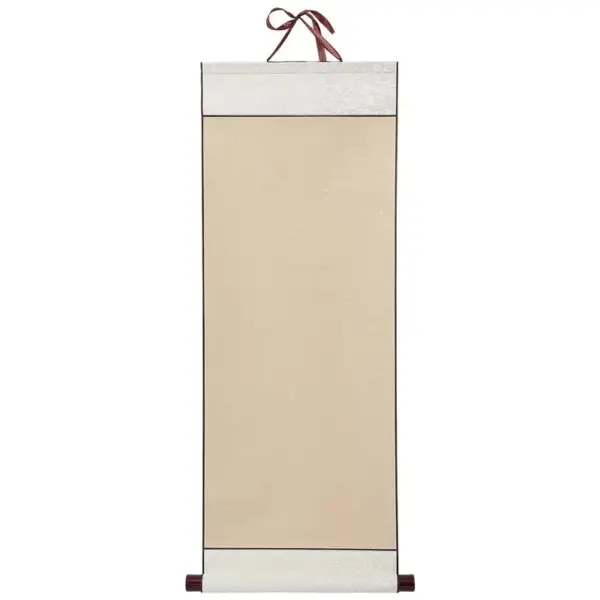 1Pc Blank Mounting Hanging Scroll Chinese Paper Art Wall Scroll hinese Scroll Paper Painting Scroll for Supply