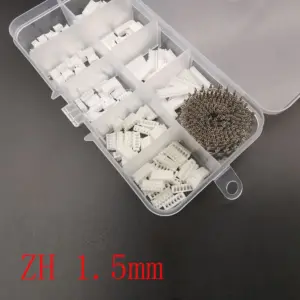 1Box JST ZH 1.5mm 2P 3P 4P 5P 6P 7P 8P 9P 10Pin Connector ZH1.5 Female Plastic Housing Crimp Terminal Pin Header Kit