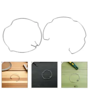 16Pcs Spotlight Retaining Clips Metal Fixing Buckles Spring Clamps for Recessed Lighting Downlight Bulb Holders Ceiling Light