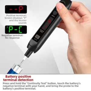 TA882A Rechargeable Circuit Tester Pen With Breakpoint Inspection And Non-Contact Voltage Sensing AC 12-300V NCV Detector