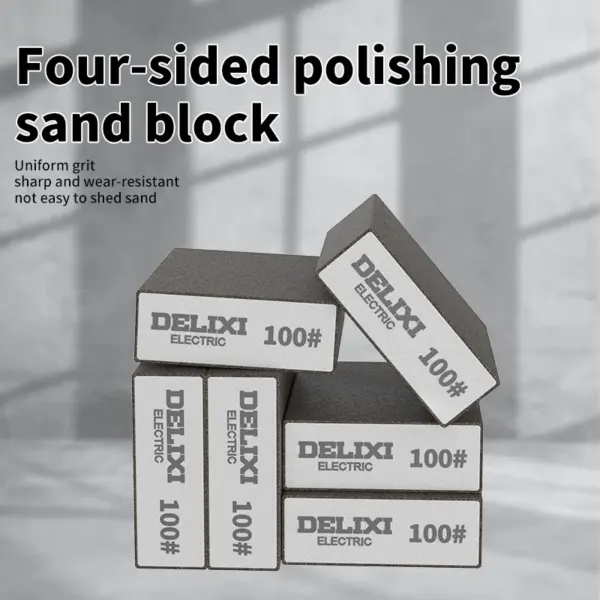 3/6Pcs Washable Sanding Sponges Wall Clean Grinding Brush Descaling Sand Wood Metal Derusting Polishing Blocks Brick 36 - 600#