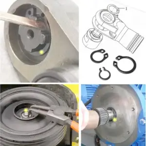 225Pcs C-type Washers with Circlip Pliers Set Circlip Gasket Retaining Ring Shaft Stop Snap Ring Tool Car Accessories M12-M32