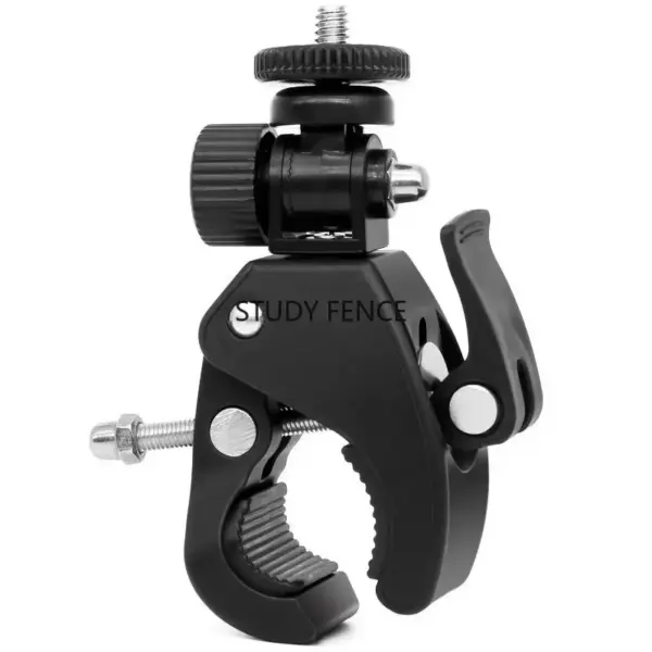 1pc Plastic Bracket Bicycle 360 Degree Rotating Fixed Frame Bicycle Pipe Clamp Household Fixtures Bicycle Stand Home Accessories