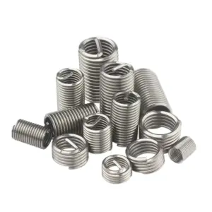M3 M4 M5 M6 M8 M10 M12 Stainless Steel Screw Sleeve Thread Recovery Set 200pcs Helicoil Threaded Insert Wire Insert Kit