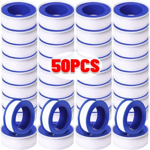 Water Pipe Stop Leaks Sealing Tape Sink Drain Pipe Thread Duct Tapes Plumbing Fitting Repair Tool Waterproof PTFE Sealant 2030