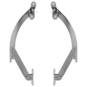 2pcs Heavy Duty Cabinet Door Support Rod Steel Material For Electrical Cabinet Stable Support Adjustable Stay Hinges