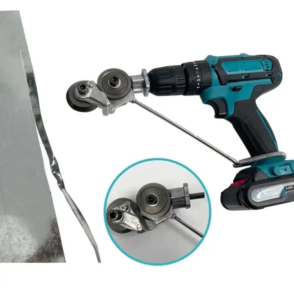Electric Drill cutting Plate Cutter Metal Sheet Cutter Free Cutting Tool Nibbler Saw Cutter Plate Punch Scissors power tools