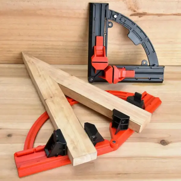 Woodworking Angle Clamp Picture Frame Clip Household Installer 30 to 90 Degree Adjustable Multi-angle Utility Fixation Tool