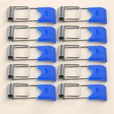 50Pcs Downlight Spring Clips LED Recessed Light Fixture Clips Firm Mount Panel Lamp Securing Clamps for Residential
