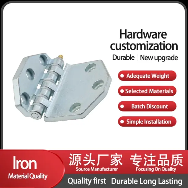 Iron Hinge Folding Thick Heavy-Duty Industrial Generator Distribution Cabinet Box Insulation Box Door
