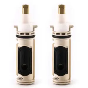 1222 Cartridge Replacement For Moen One Handle Posi Temp Faucet Cartridge, Bathtub Shower Valve Accessories And, Brass(2Pcs)-[A0