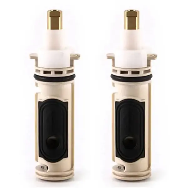 1222 Cartridge Replacement For Moen One Handle Posi Temp Faucet Cartridge, Bathtub Shower Valve Accessories And, Brass(2Pcs)-[A0