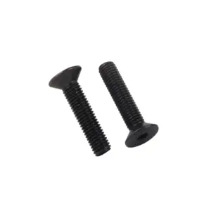 5pcs M6 60mm/65mm  10.9 Alloy Steel Hex Socket Head Cap Screw Black screw flat head countersunk  10.9grade