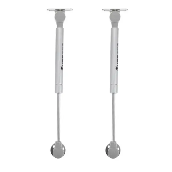 2Pcs Lift Support Gas Spring Hydraulic Gas Strut Thickened Steel Soft Close Hinges Silent Door Safety Lift Support Cabinet Lid