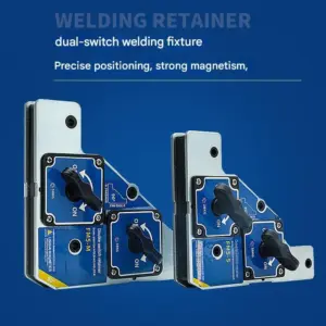 25KG/50KG Welding Magnet Holder 90 Degree on Off Switchable Welding Magnets Angle Support Fixture Tool Magnetic Hand Tools