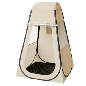 SucceBuy Pop up Sports Tent Waterproof Pod with Floor Mat & Top Cover Garden Igloo Dome Tents Camping Shelter for Events Fishing