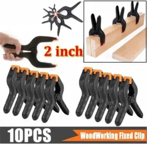 Plastic Nylon Adjustable Woodworking Tools Spring Clip Carpentry Clamps Menuiserie Outillage