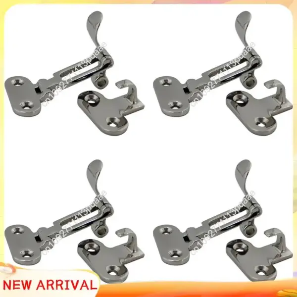 N84R 4X Stainless Steel Marine Latch 316 Stainless Steel Lockable Toggle Clamp Latch Hold Down Clamp Latch Marine Hatch