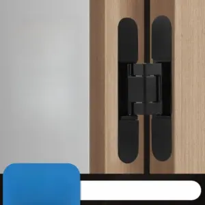 Heavy Duty 3D Adjustable Hidden Door Hinge for Wooden Doors Concealed Cross Hinge
