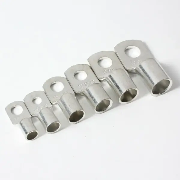 10Pcs 6/8/10MM Wire Copper Ring Connector Cable Connector Kit Wire Nose Terminal Crimp SC16-6 SC25-6 SC35-6 Lugs Ring Bolt Hole