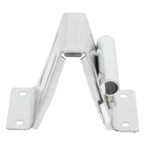 Garage Door Hinge Bracket Heavy Duty Solid Iron Replacement Part for Residential Doors Upper Section Fixture Hardware Supply