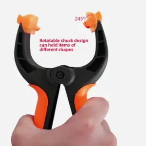 Portable 1pc  6/9 Inch Plastic Nylon Adjustable Woodworking Clamps Wood Working Tools Spring Clip Carpentry Clamps