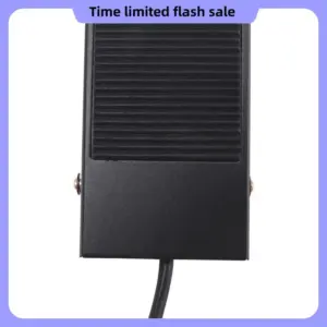 A40T 4X Hand Metal Foot Pedal Switch 1.8 Meters Cable 2 Pins Connector Spot Welding Tig Torch