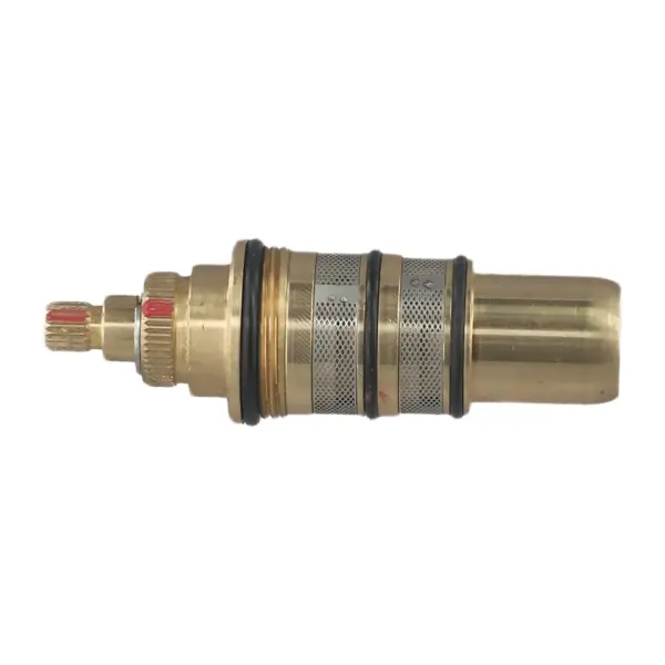 Effortless Valve Core Gold Thermostatic Brass Replacement Cartridge Shower Copper Mixer Valve Bathtub Accessories