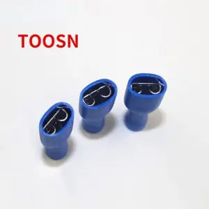 TOOSN100pcs Female Fully Insulated Spade Crimp Terminal FDFD2-250 16-14AWG Electrical  Connector Car Audio Wiring Promotion