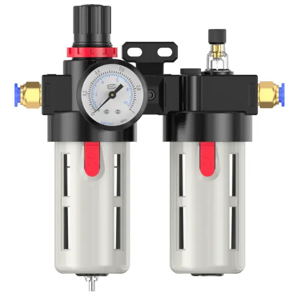 BFC2000 BFC3000 BFC4000 1/4 3/8 1/2 Air Compressor Oil Water Separator Filter Regulator Preparation Unit FRL Combination
