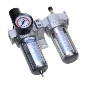 SFC-400 SFC-300 SFC-200 BSP Thread Air Compressor Air Treatment Filter Regulator Oil Water Separator Trap Filter Automatic Drain