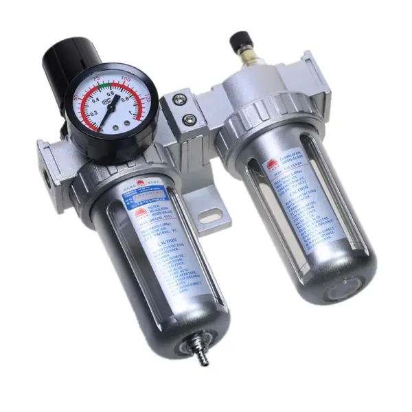 SFC-400 SFC-300 SFC-200 BSP Thread Air Compressor Air Treatment Filter Regulator Oil Water Separator Trap Filter Automatic Drain