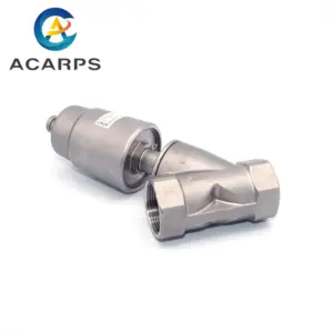 1/2 inch 3/4 inch 1inch Stainless Steel Pneumatic Seat Valve 16bar for Steam Gas Oil Normally Open / Closed