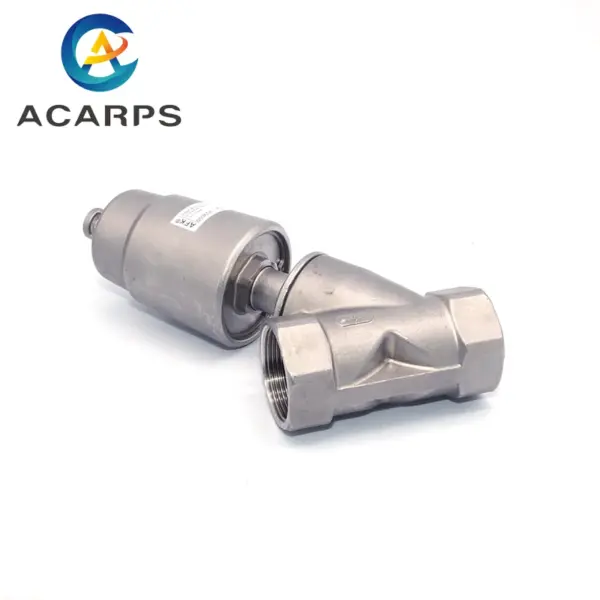 1/2 inch 3/4 inch 1inch Stainless Steel Pneumatic Seat Valve 16bar for Steam Gas Oil Normally Open / Closed