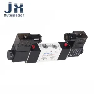 Original Airtac Dual-control Pneumatic Solenoid Valve 4V220-08 4V320-10 4V420-15 4V120-06 DC24V AC220V