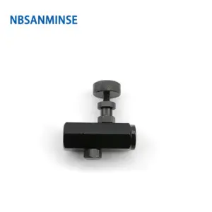 NBSANMINSE KC Throttle Valve Hydraulic flow control valve PT 1/4 3/8 1/2 3/4 high pressure Industry parts
