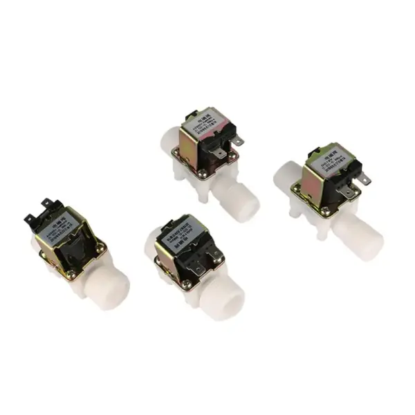 1/2" 3/4" Male Thread Solenoid Valve 220V AC/12V DC Magnetic Water Control Valve Pneumatic Pressure Controller Switch Diverter