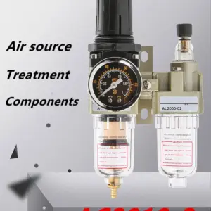 150Psi Manual Drainage Supply Air Pump Air Compressor Oil Filter Regulator Pneumatic Water Separator Two-piece AC2010-02
