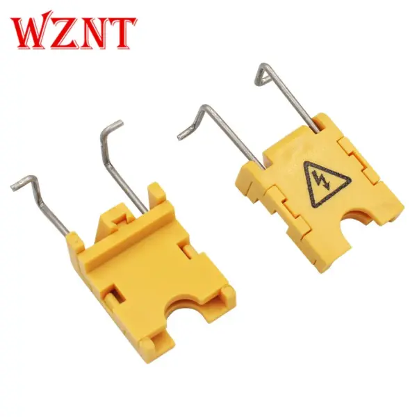50PCS Free Shipping NT-L81 Miniature Circuit Breaker Lockout Tagout MCB Electrical Breaker Lockout