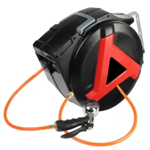 20-25M Automatic water hose reel retractable telescopic pipe winder Pneumatic tool for Car wash household watering nozzle garden