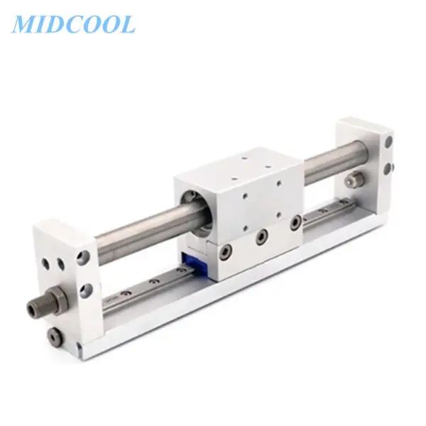 Air Cylinder RMH Series 16mm Bore RMH16 Rodless Magnetic Cylinder With Linear Guide Pneumatic Cylinder Double Acting