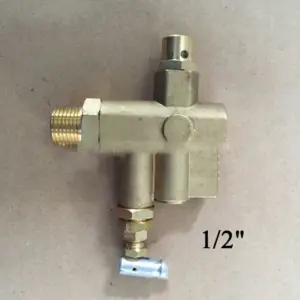 Combination valve air compressor check valve replacement one-way check valve air compressor check valve parts 1/2