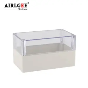 200 * 120 * 113 best selling ordinary electrical waterproof junction box transparent cover IP65 sealed switch box ABS plastic