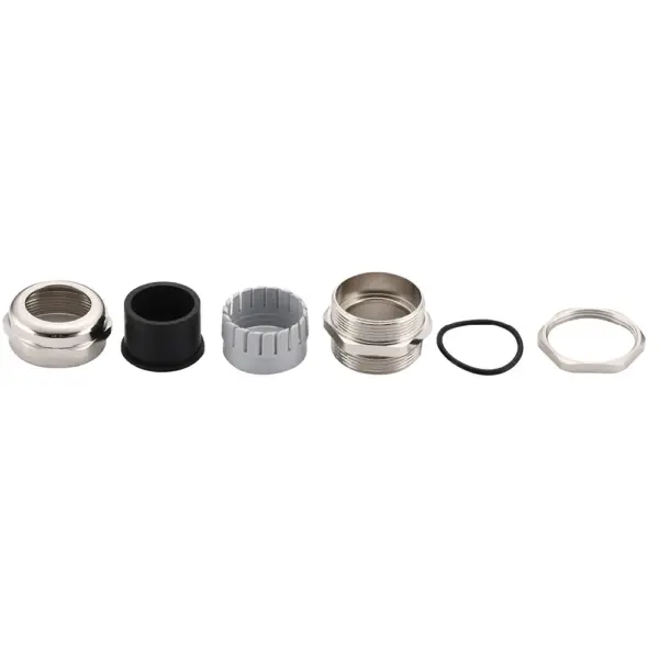 1PCS M54 Waterproof Nickel Plated Brass Cable Gland Connector IP68