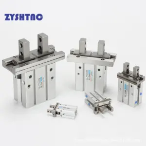 MHZ2 10D 16D 20D 25D 32D 40D Double Acting Air Gripper Pneumatic Finger Cylinder SMC Type Aluminium Clamps Bore 10-40mm Grab
