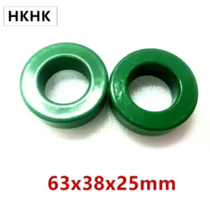 63X38X25mm toroidal transformer ferrite core 2.5X1.5X1inch cord cables noise filter ferrite chokes toroid ferrite hole 38mm