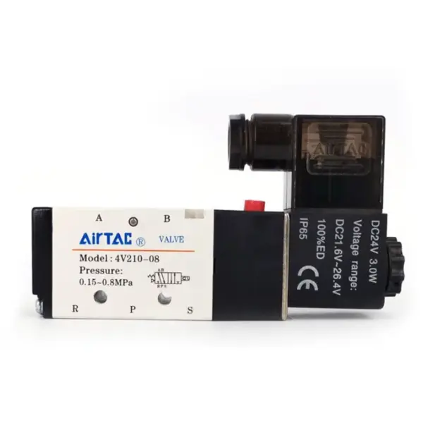 Cylinder Original Genuine Two-position Five-way Solenoid Valve 4V210  pneumatic cylinder