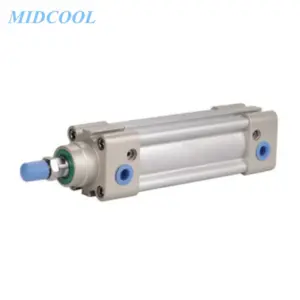 Pneumatic Air Cylinder SAI Series Bore 80mm SAI80 Standard Double Acting 25 50 75 100 125 150 175 200 250 300mm Stroke