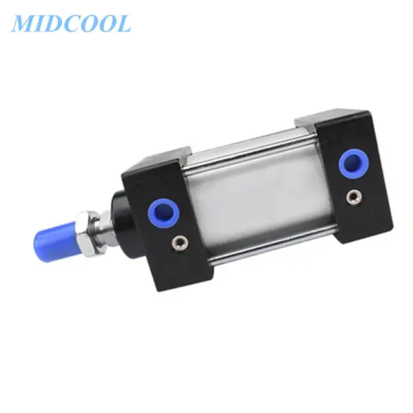 Air Cylinder SC Series Bore 100mm SC100 Standard Double Acting Pneumatic Cylinder 350 400 450 500 600 700 800 900 1000mm Stroke